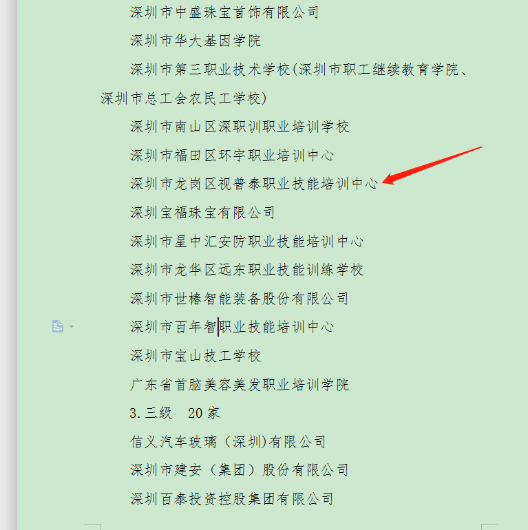 視普泰成為深圳市高技能人才培訓(xùn)基地重點(diǎn)建設(shè)項(xiàng)目資助單位